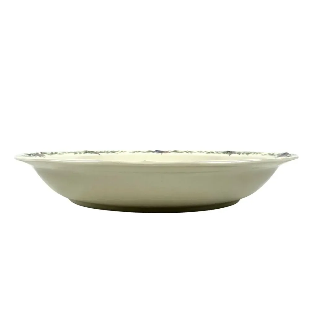 Noritake Conservatory Gala Cuisine 7915 Japan Soup/Pasta Bowls-Excellent!